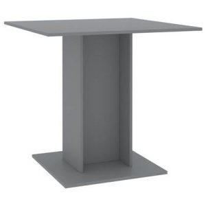 Eettafel vidaXL Grijs