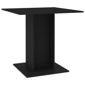 Eettafel vidaXL Zwart