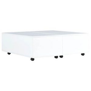 Salontafel vidaXL Wit