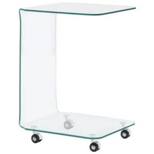 Salontafel vidaXL Transparant