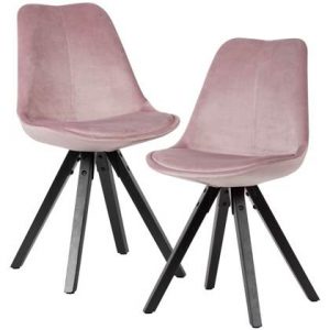 Eetkamerstoel 24Designs Roze