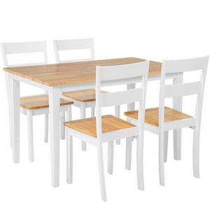 Eettafel Beliani Wit