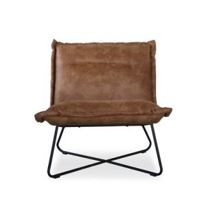 Fauteuil MOOS Cognac