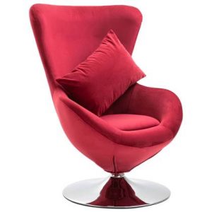 Fauteuil vidaXL Rood