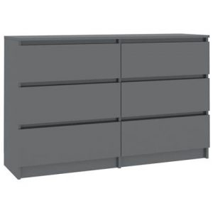 Dressoir vidaXL Grijs