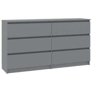 Dressoir vidaXL Grijs