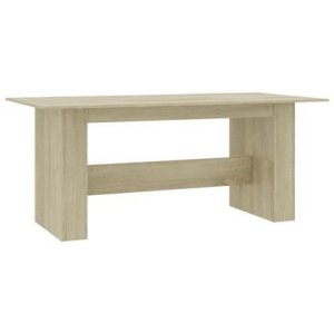 Eettafel vidaXL Bruin