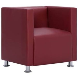 Fauteuil vidaXL Rood