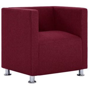 Fauteuil vidaXL Rood