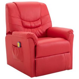 Fauteuil vidaXL Rood