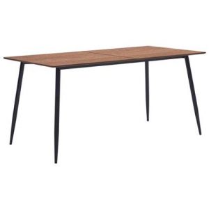 Eettafel vidaXL Bruin