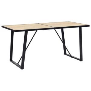 Eettafel vidaXL Bruin