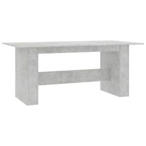 Eettafel vidaXL Grijs