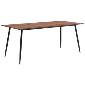 Eettafel vidaXL Bruin