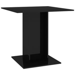 Eettafel vidaXL Zwart