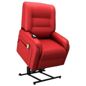 Fauteuil vidaXL Rood