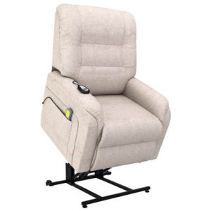 Fauteuil vidaXL Crème