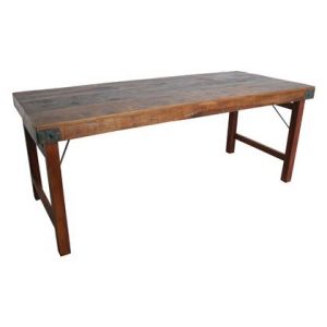 Eettafel Raw Materials Bruin