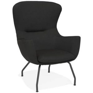 Fauteuil Bondy Living Zwart