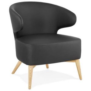 Fauteuil Bondy Living Zwart