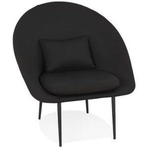 Fauteuil Bondy Living Zwart