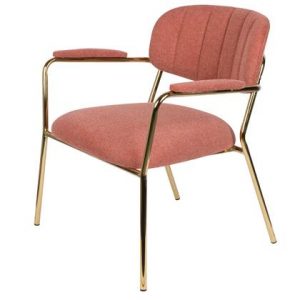 Fauteuil Livingstone Roze