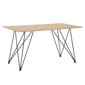 Eettafel Beliani Bruin