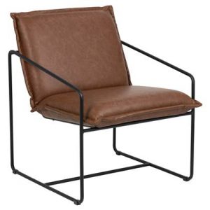 Fauteuil MOOS Cognac