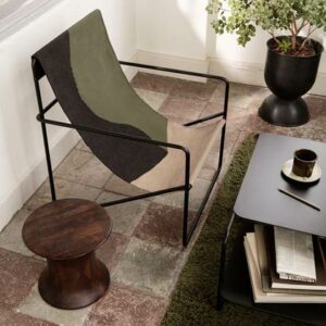 Fauteuil Ferm living Bruin