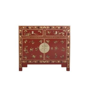 Dressoir Fine Asianliving Rood