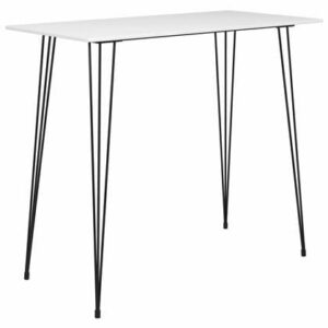 Eettafel vidaXL Wit