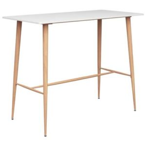 Eettafel vidaXL Wit