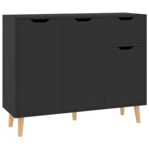 Dressoir vidaXL Zwart