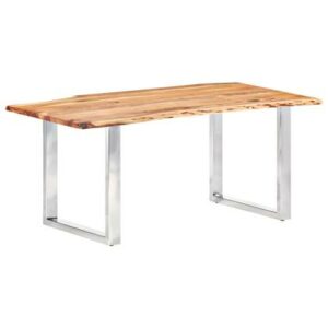 Eettafel vidaXL Bruin