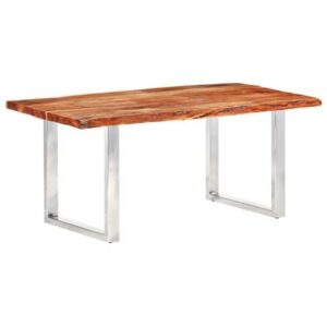 Eettafel vidaXL Bruin