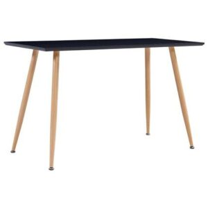 Eettafel vidaXL Zwart