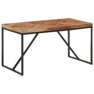 Eettafel vidaXL Bruin