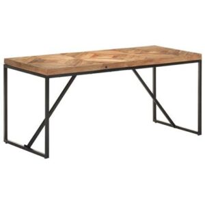 Eettafel vidaXL Bruin