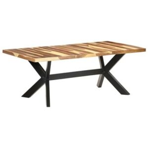 Eettafel vidaXL Bruin