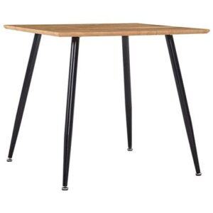 Eettafel vidaXL Zwart