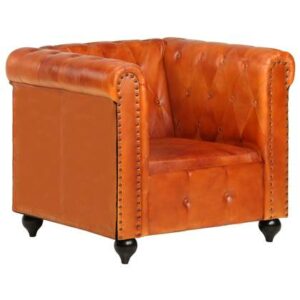 Fauteuil vidaXL Bruin