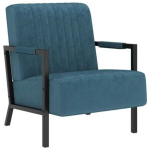 Fauteuil vidaXL Blauw