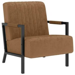 Fauteuil vidaXL Bruin