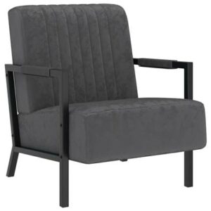 Fauteuil vidaXL Grijs