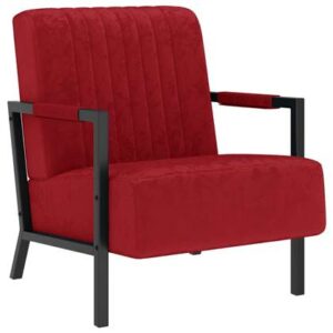 Fauteuil vidaXL Rood