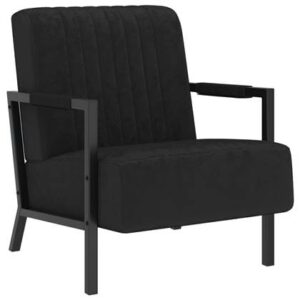 Fauteuil vidaXL Zwart