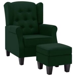 Fauteuil vidaXL Groen