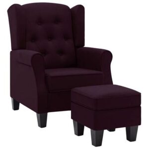 Fauteuil vidaXL Paars