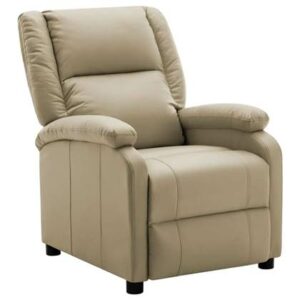 Fauteuil vidaXL Bruin