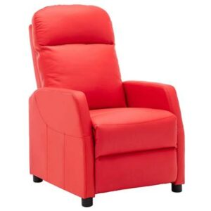 Fauteuil vidaXL Rood